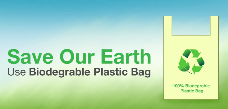 bio-degrable Plastic bag 